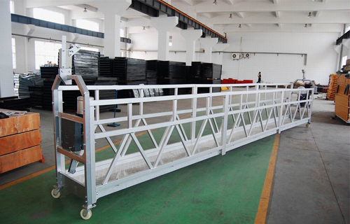 ZLP630建筑吊篮悬吊渠道及焊接工作