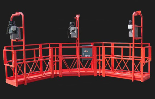 ZLP630建筑吊篮悬吊渠道及焊接工作